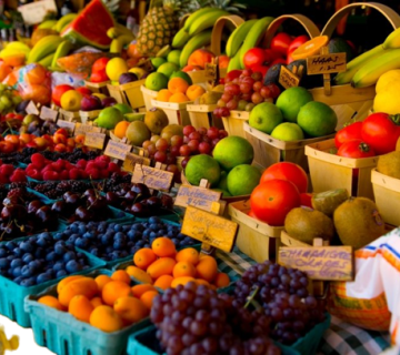 دسته بندی و درجه بندی میوه ها و سبزیجات به روش سنتی